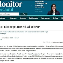 Devo, no nego, mas s sei cobrar